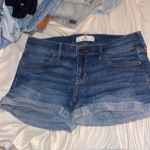 Hollister Blue Jean Shorts